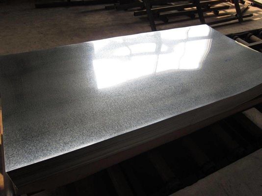 Z40 Zinc Coated Galvanized Steel Sheet Zero / Regular Spangle