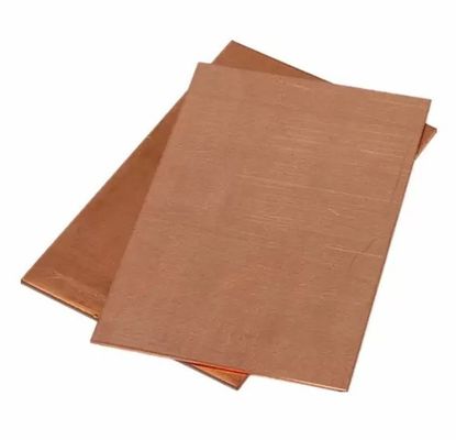 16 Gauge 20 Gauge 24 Gauge Pure Copper Sheet For Heat Of Vaporization