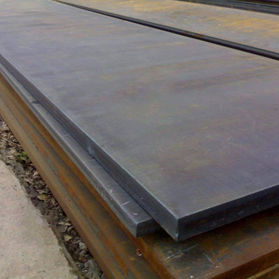 AISI Q195 Q345 Hot Rolled Carbon Steel Plates 58000-80000 Psi