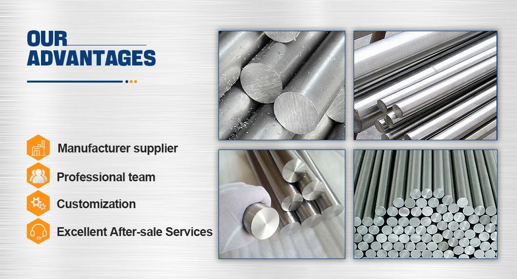 Polished 304 316l Stainless Round Bar Rod ASTM A276 EN 10088-3 1