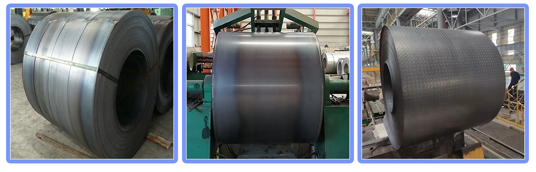 Galvanized Sheet Metal Roll Mild Steel Hot Rolled Coil Q235B A36 Q195 St37-2 6
