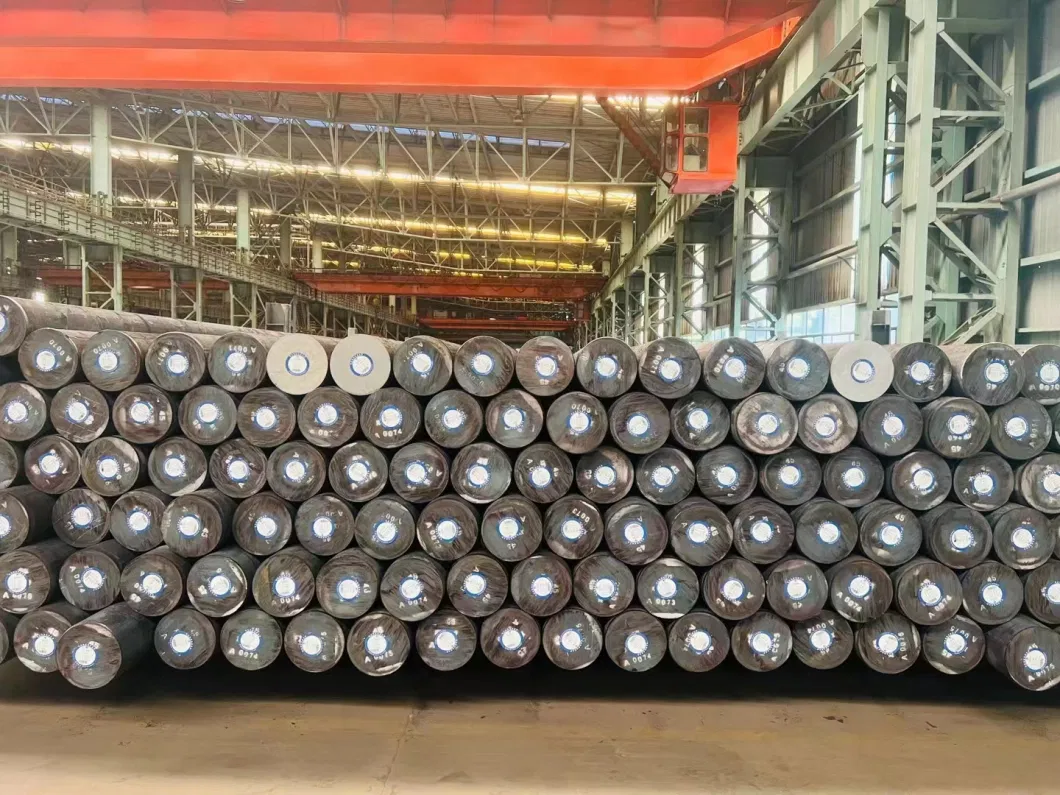 40cr Ck45 16mn Hot Rolled Carbon Steel Round Bars Forged Iron Bar