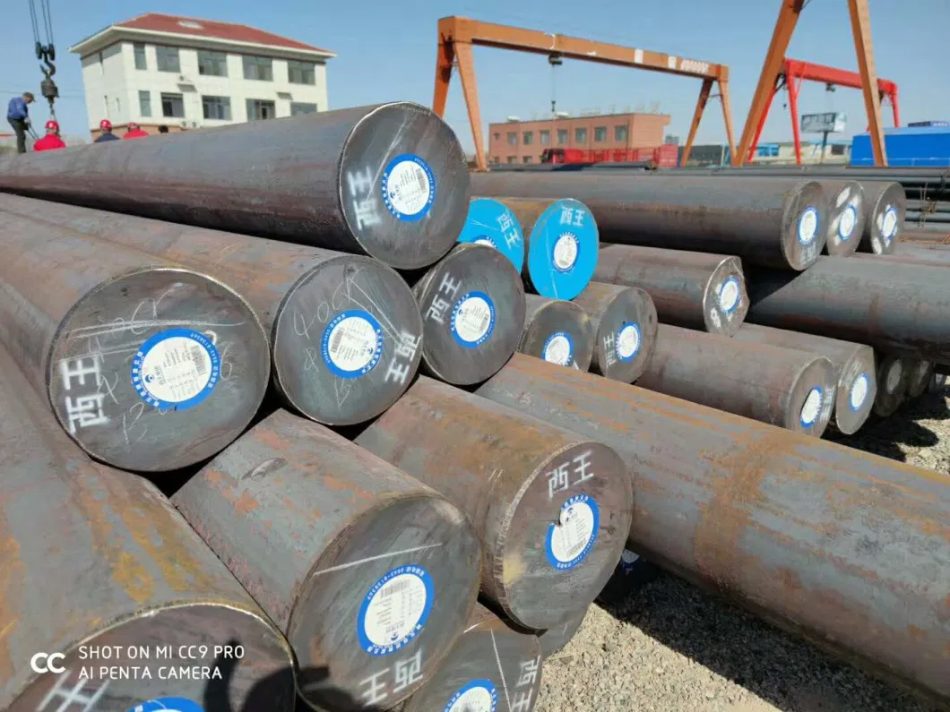 40cr Ck45 16mn Hot Rolled Carbon Steel Round Bars Forged Iron Bar