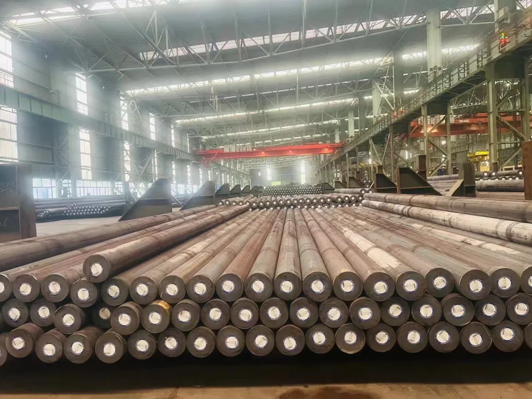 40cr Ck45 16mn Hot Rolled Carbon Steel Round Bars Forged Iron Bar