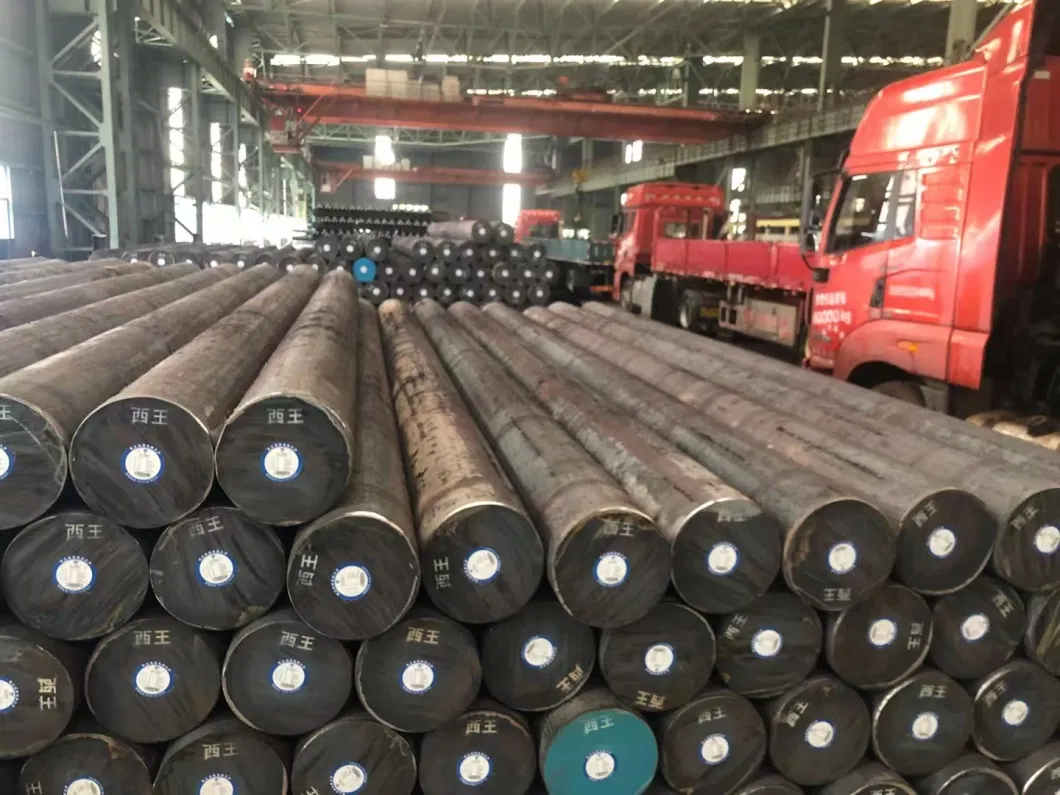 40cr Ck45 16mn Hot Rolled Carbon Steel Round Bars Forged Iron Bar