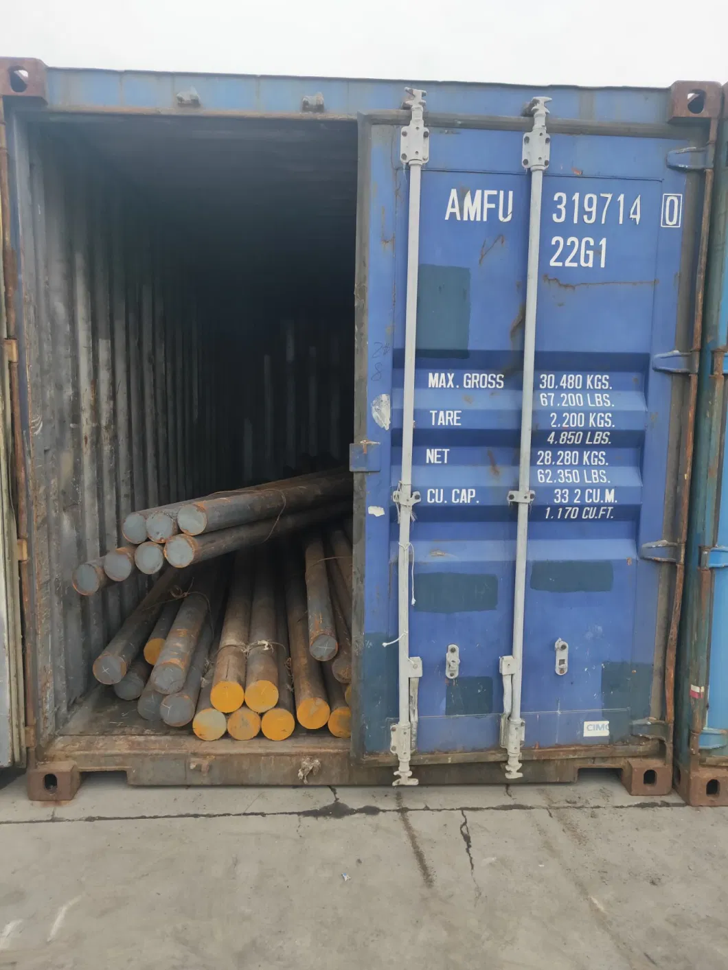 40cr Ck45 16mn Hot Rolled Carbon Steel Round Bars Forged Iron Bar