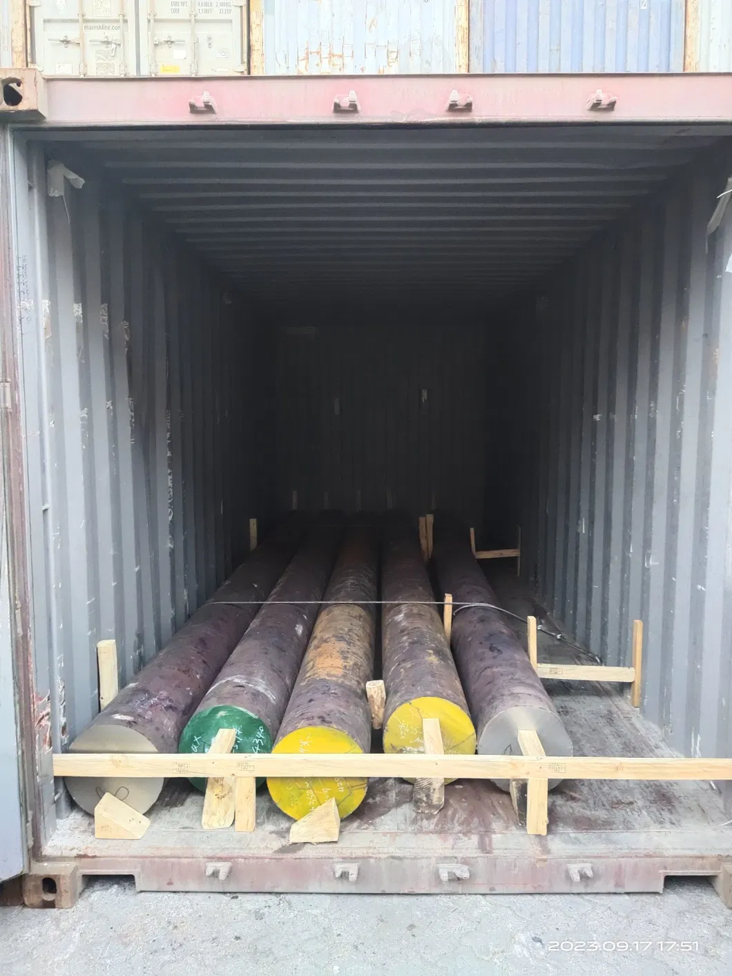 40cr Ck45 16mn Hot Rolled Carbon Steel Round Bars Forged Iron Bar