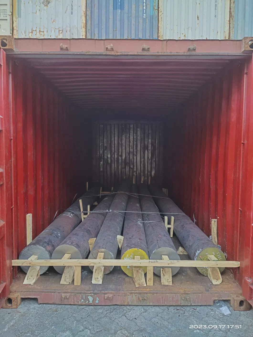 40cr Ck45 16mn Hot Rolled Carbon Steel Round Bars Forged Iron Bar