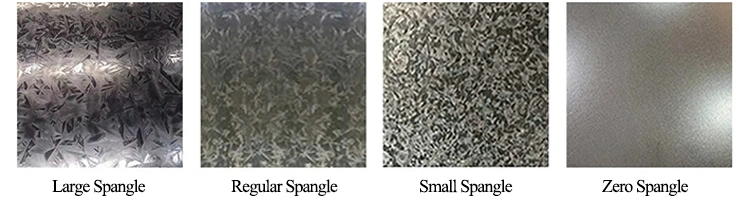 Zero/Regular Spangle Z40 Zinc Coated Steel Plate Galvanized Steel Sheet