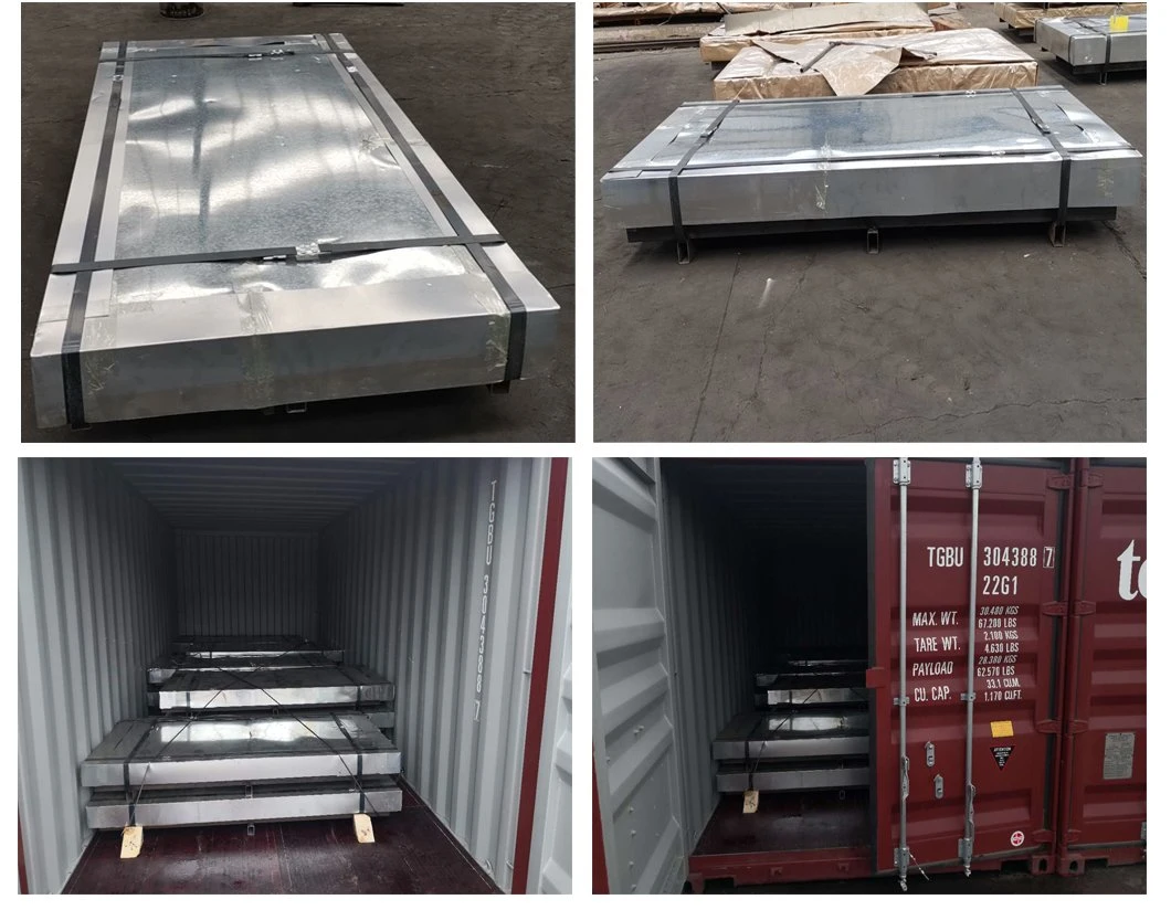 Gi Dx51d ASTM A653 Z275 Hot Dipped Galvalume Cold Rolled G350 G450 G550 S350gd Galvanised Zinc Coated Galvanized Steel Sheet