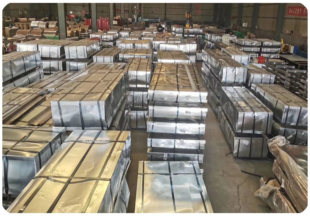 Gi Dx51d ASTM A653 Z275 Hot Dipped Galvalume Cold Rolled G350 G450 G550 S350gd Galvanised Zinc Coated Galvanized Steel Sheet