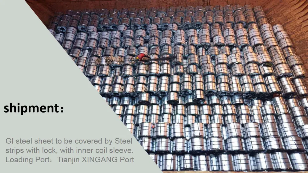 ASTM/Cold Rolled Galvanized Steel Coil for Metal Iron Roofing Sheet Price Gi Coil
