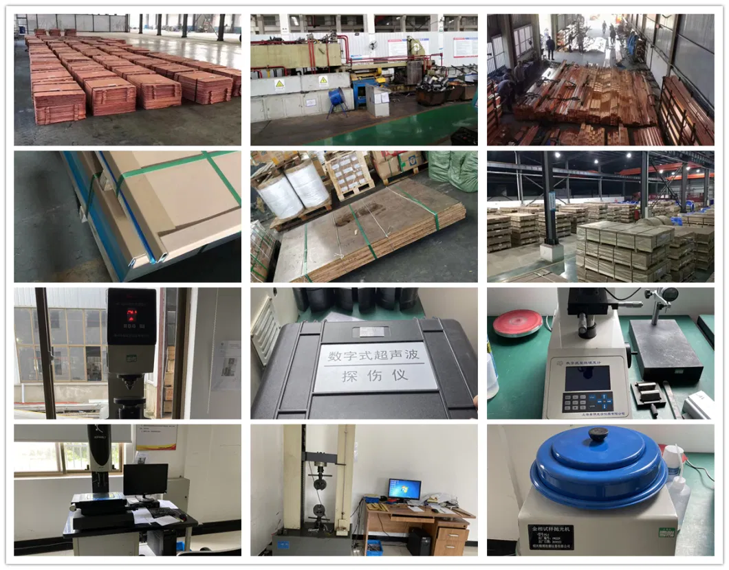 C95400 C51200 C95800 Bronze Plate Copper Cathode Sheet Copper Plate