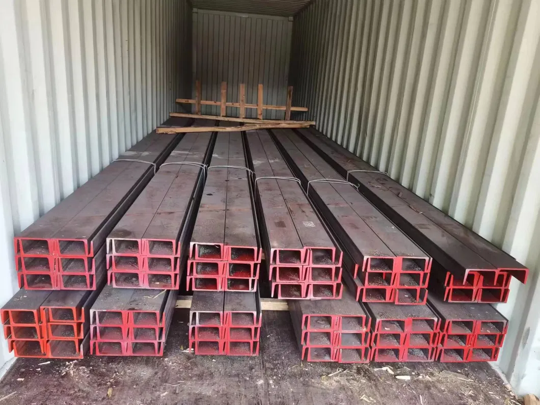 ASTM A106 A36 Ss400 S235jr Hot Rolled C Z U Purlin Steel Structural Channel Customizable Galvanized Steel Upn Metal Mild Steel Channels with SGS Certificate