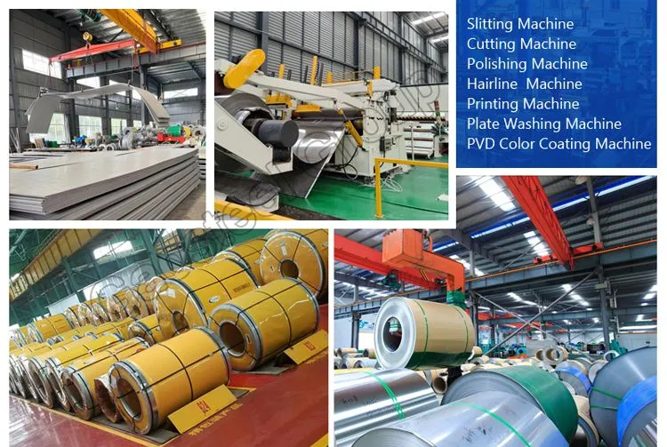 2b/Ba/No. 1/No. 4/Hl/8K Ss Coil Cold Rolled/Hot Rolled 201 304 316 309S 310S 321 430 904L Stainless Steel Coil